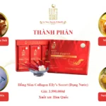 Thành Phần Hồng Sâm Collagen Cao Cấp Hàn Quốc Hộp 30 Gói X 10ml - 1Market.com.vn