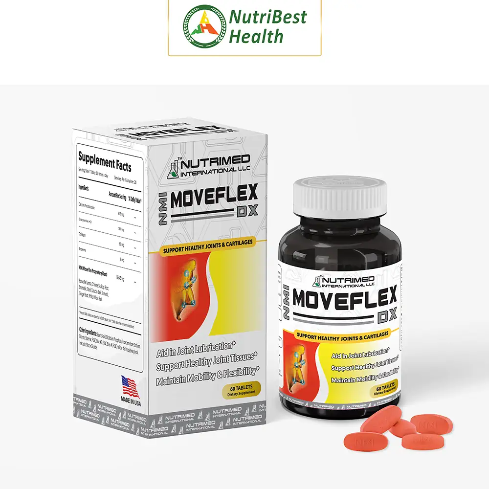 Thực Phẩm Bảo Vệ Khớp Nmi-moveflex-dx - Nutribest Health - 1market.com.vn