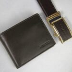 Set Ví Dây lưng da bò Venus2 & Luxmo HAVIAS Nâu 1Market.com.vn