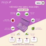 Thành phần Viên đặt phụ khoa Pigina (Set tối ưu 18 viên) chính hãng giá tốt - 1Market.com.vn