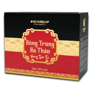 Trà túi lọc Đông Trùng Hạ Thảo hộp 80g (Phú Hưng AP) chính hãng giá tốt - 1Market.com.vn
