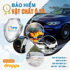 Bảo hiểm vật chất xe ô tô chính hãng giá rẻ - 1Market.com.vn