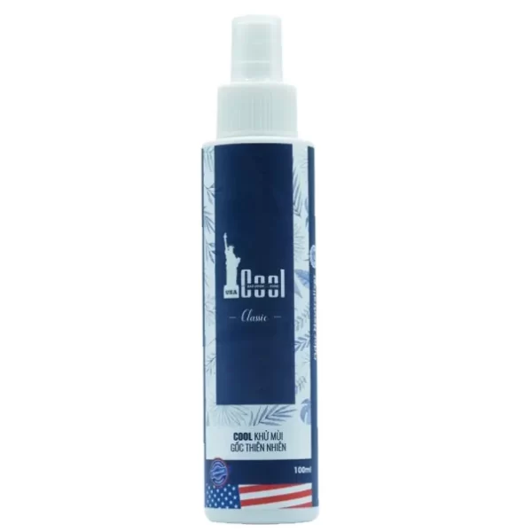 Chai xịt khử mùi Cool 100ml - Chai Xịt Khử Mùi Không Gian nguồn gốc thiên nhiên chính hãng giá tốt - 1Market.com.vn