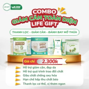 Combo Giảm Cân Toàn Diện Life Gift Việt Nam - 1Market.com.vn