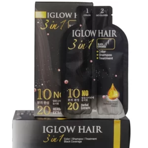 Dầu gội phủ bạc IGLOW HAIR 5 gói chính hãng giá tốt - 1Market.com.vn
