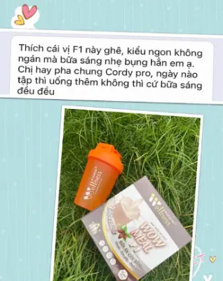 Khách hàng Review Wow Meal F1 - 1market.com.vn