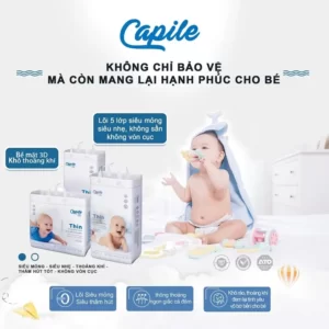 Tã sơ sinh/Tã dán/Tã giấy/Tã quần trẻ em - khuyến mãi Capile chính hãng giá tốt - NCC TBW - 1Market.com.vn