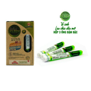 Kitchen Kleen - Hộp vi sinh lau chùi dầu mỡ (03 ống 5ml) chính hãng giá tốt - 1Market.com.vn