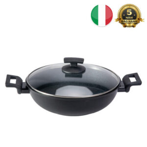 Chảo Ý phủ kim cương sâu lòng 28cm chính hãng giá rẻ - Kuchen - 1Market.com.vn