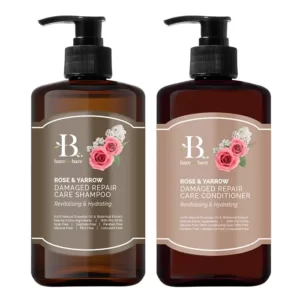 Dầu gội + Dầu xả Bare For Bare - Phục hồi tóc hư tổn 300ml x 2 chai chính hãng giá tốt - 1Market.com.vn