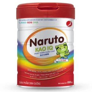 Sữa bột Naruto KAO IQ chính hãng giá tốt 850g - Phát triển chiều cao - SK Milk - 1Market.com.vn