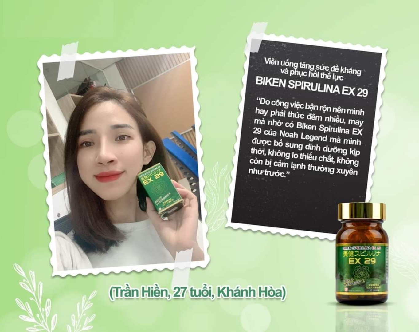 Review Biken Spirulina Ex 29