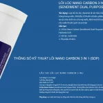 Lõi Lọc Carbon 3 In 1 Taiwan