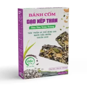 Bánh Cốm Gạo Nếp Than Bibo - Đặc Sản Kiên Giang - 1Market.com.vn