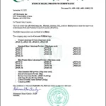 Chứng Nhận Halal Của Sữa Non 24h Papamilk Height And Gain Chứa Tổ Yến - 1Market.com.vn