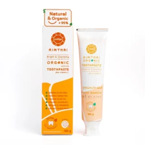 Kem Đánh Răng ORGANIC AIMTHAI CÔNG THỨC TRẮNG RĂNG vị cam (vitamin C) - 1Market.com.vn
