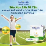 Papamilk Height And Gain Chứa Sữa Non 24h Và Tổ Yến Giúp Con Phát Triển Toàn Diện - 1Market.com.vn
