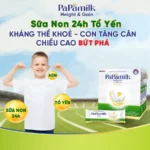 Sữa Non 24h Tổ Yến Papamilk Height And Gain Tăng Cân Và Chiều Cao Cho Trẻ Em - 1Market.com.vn
