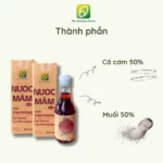 Thành Phần Của Nước Mắm Vịnh Vân Phong Chai Mini 60ml - The Moshav Farm - 1Market.com.vn