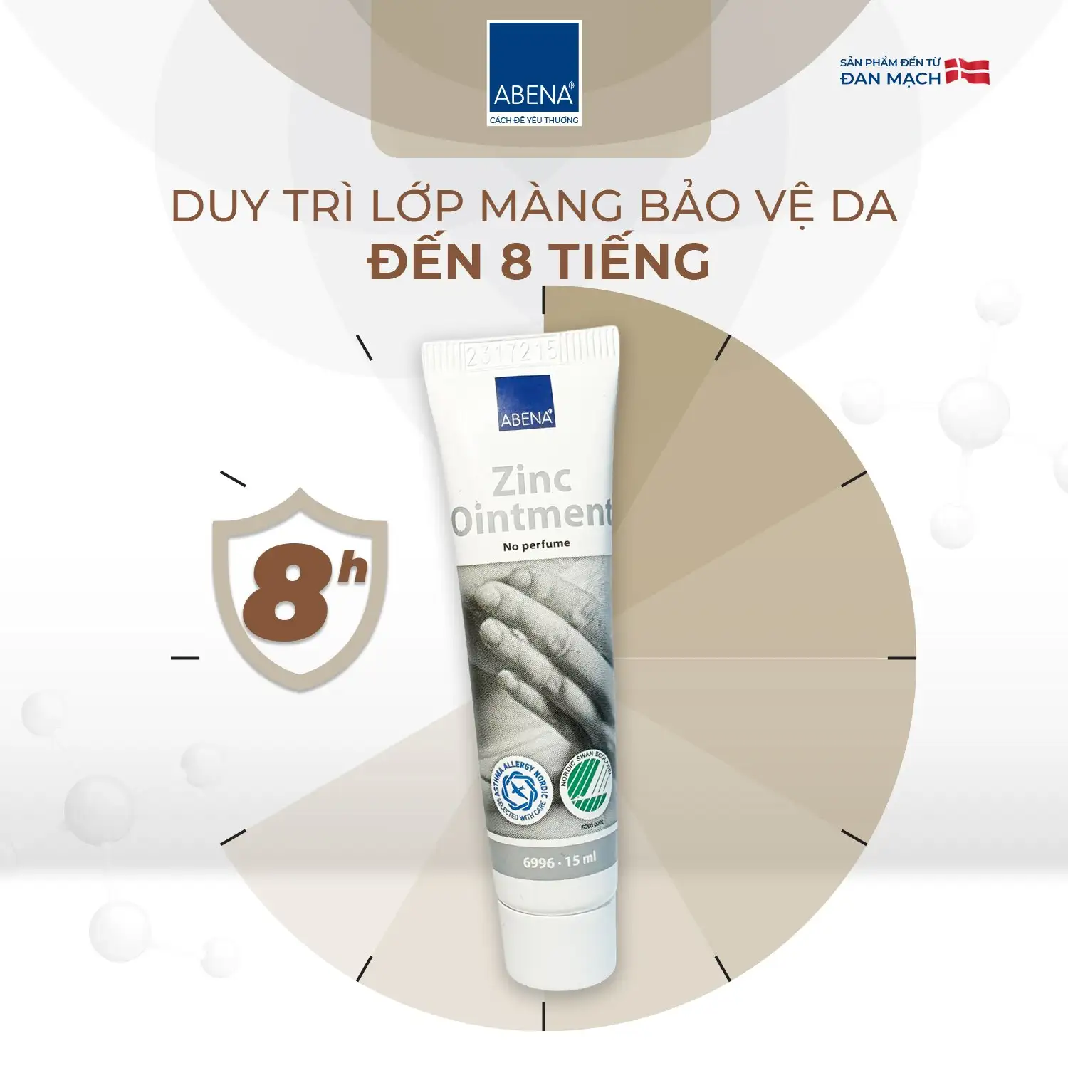 Kem hăm da đa năng Abena Zinc Ointment