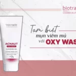 Tạm Biệt Mụn Viêm Mủ Với Gel Rửa Mặt Biotrade Acnaut Oxy Wash Cleansing Gel - 1Market.com.vn