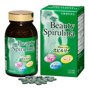 Tảo Beauty Spirulina Nhật Bản Hộp 550 Viên - 1Market.com.vn