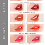 Bảng Màu Son Kem Khoáng C’choi - Mineral Lip Cream - Punar - 1Market.com.vn