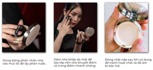 Cách Sử Dụng Phấn Nước C'choi Herbal Dd Cushion - Punar - 1Market.com.vn