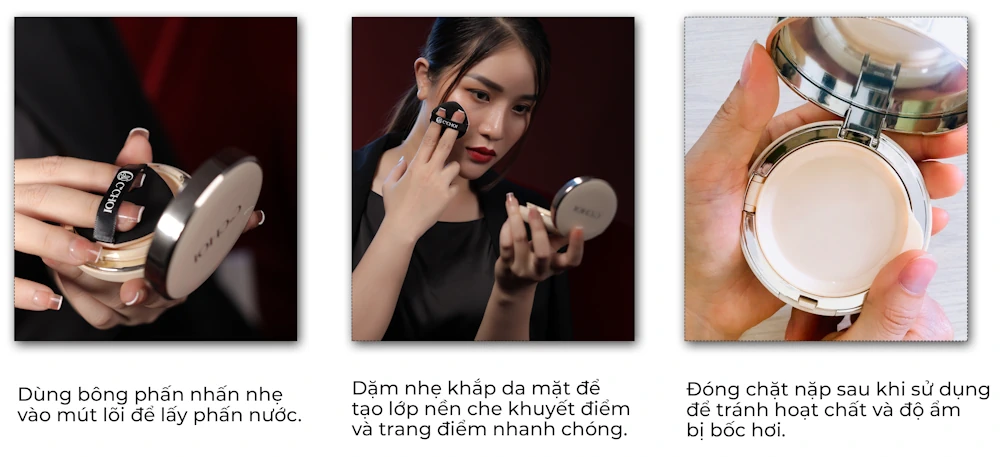 Cách Sử Dụng Phấn Nước C'choi Herbal Dd Cushion - Punar - 1market.com.vn