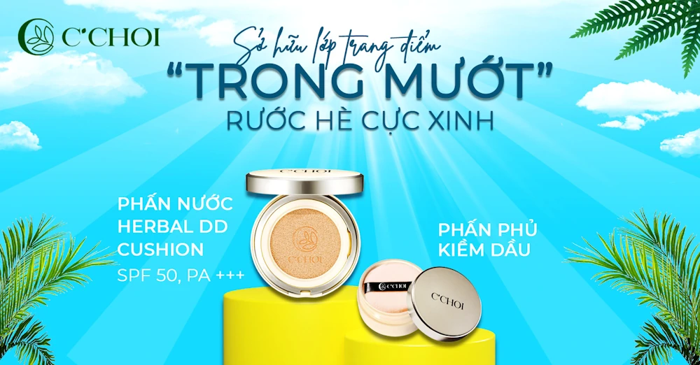 Combo Phấn Nước C'choi Herbal Dd Cushion - Punar - 1market.com.vn