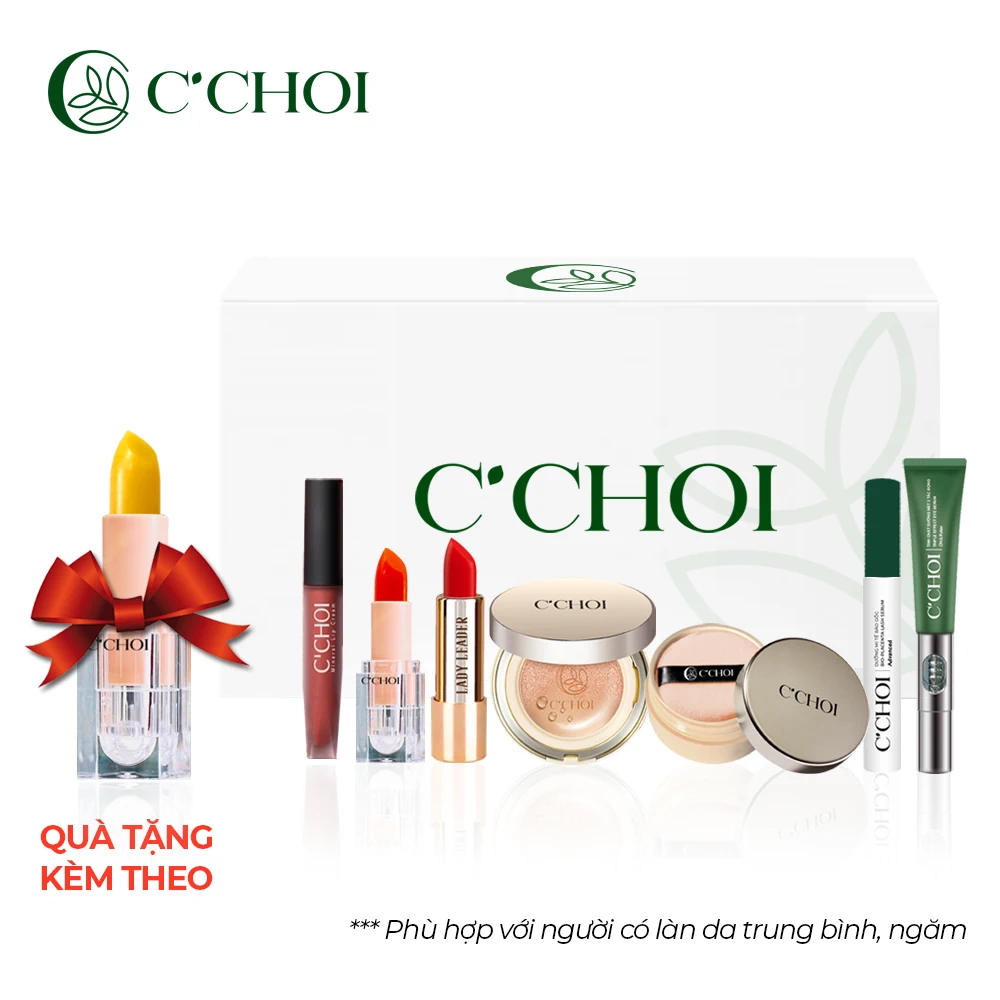 Combo Trang điểm Cơ Bản 1 - C'choi - Punar - 1market.com.vn