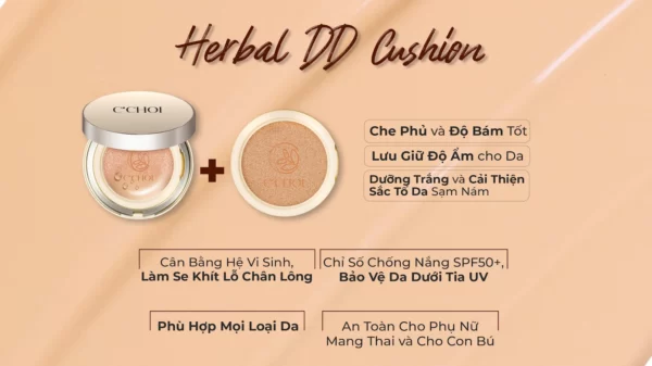 Công Dụng Phấn Nước C'choi Herbal Dd Cushion - Punar - 1Market.com.vn