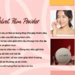 Công Dụng Phấn Phủ Kiềm Dầu C'choi Velvet Film Powder Foundation - Punar - 1Market.com.vn
