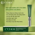Công Dụng Tinh Chất Dưỡng Mắt 3 Tác động C’choi - Triple Effect Eye Serum - Punar - 1Market.com.vn