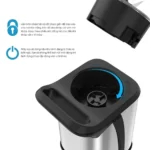 Hướng Dẫn Lắp Bình đựng Vào Máy Xay Sinh Tố Mini Kuchen Ku Mb1212 - 1Market.com.vn