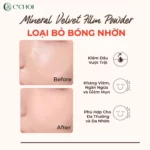 Phấn Phủ C'choi Velvet Film Powder Foundation - Loại Bỏ Bóng Nhờn - Punar - 1Market.com.vn