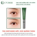 Tinh Chất Dưỡng Mắt 3 Tác động C’choi - Triple Effect Eye Serum - Chiết Xuất Gừng Từ Phương Pháp Bọt Khí Nano Của Axit Cacbonic - Punar - 1Market.com.vn