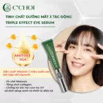 Tinh Chất Dưỡng Mắt 3 Tác động C’choi - Triple Effect Eye Serum - Tác Dụng Của Vitamin C Và Glycerin - Punar - 1Market.com.vn