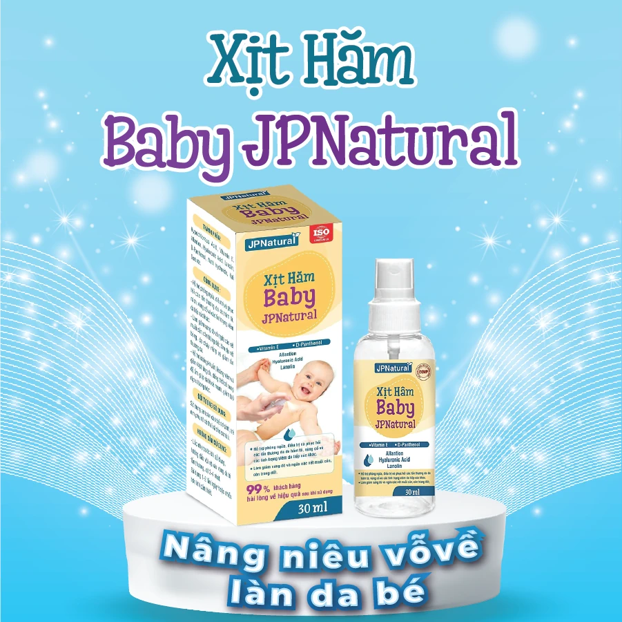 Xịt Hăm Baby Jpnatural - Nâng Niu Vỗ Về Làn Da Bé - 1market.com.vn