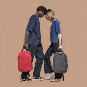 Balo Tái Chế Tucano Speed Eco Macbook Pro 16'' - Mẫu Xám Và đỏ - 1Market.com.vn