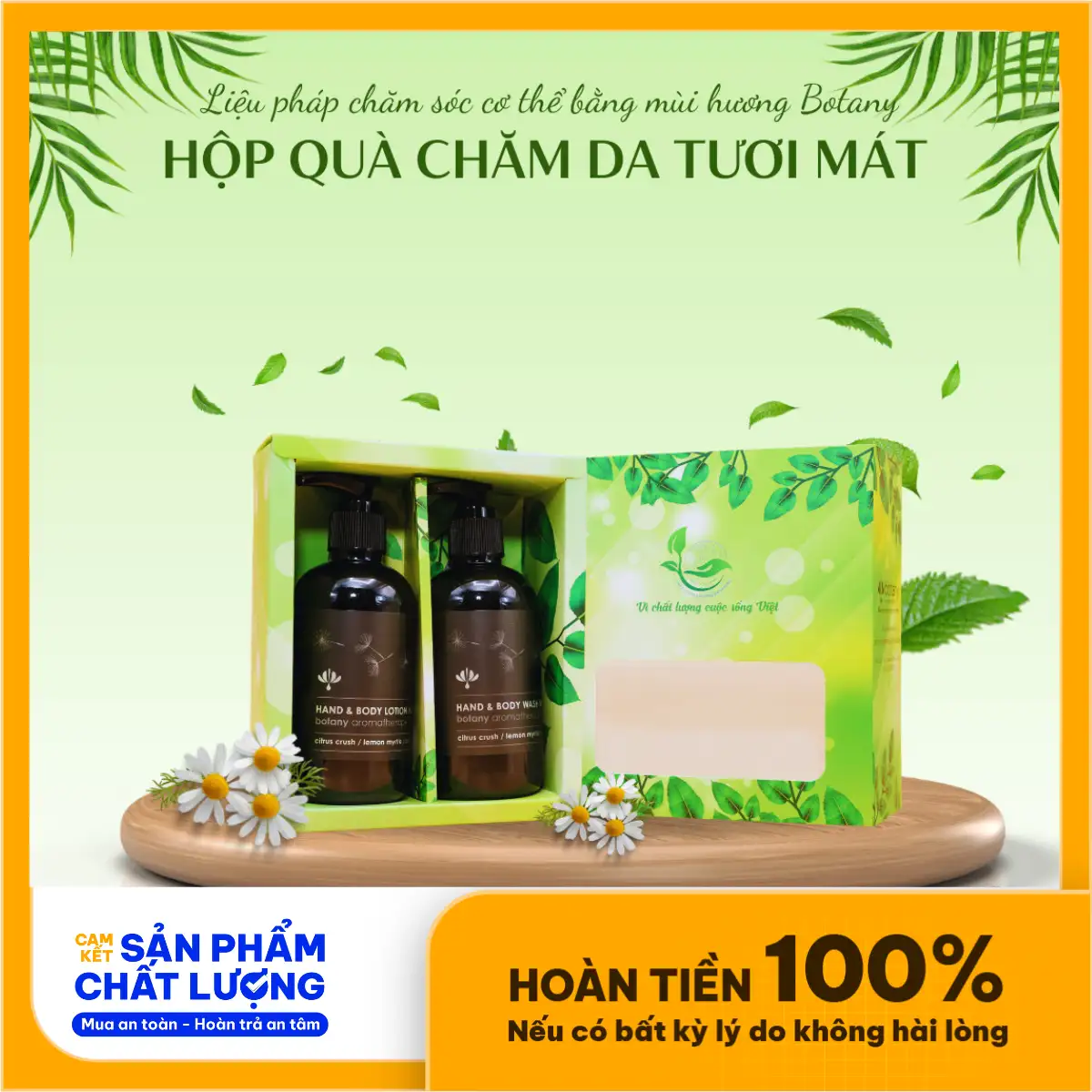 Hộp Quà Chăm Da Tươi Mát Botany - 1Market.com.vn