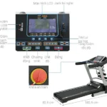 Màn Hình Và Bảng điều Khiển Máy Chạy Bộ Airbike Sport Mk338