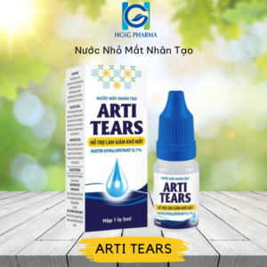 Nước Mắt Nhân Tạo Arti Tears 5ml - Hỗ Trợ Giảm Khô Mắt